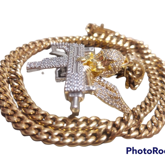 Cherub pendant - Picture 4 of 8